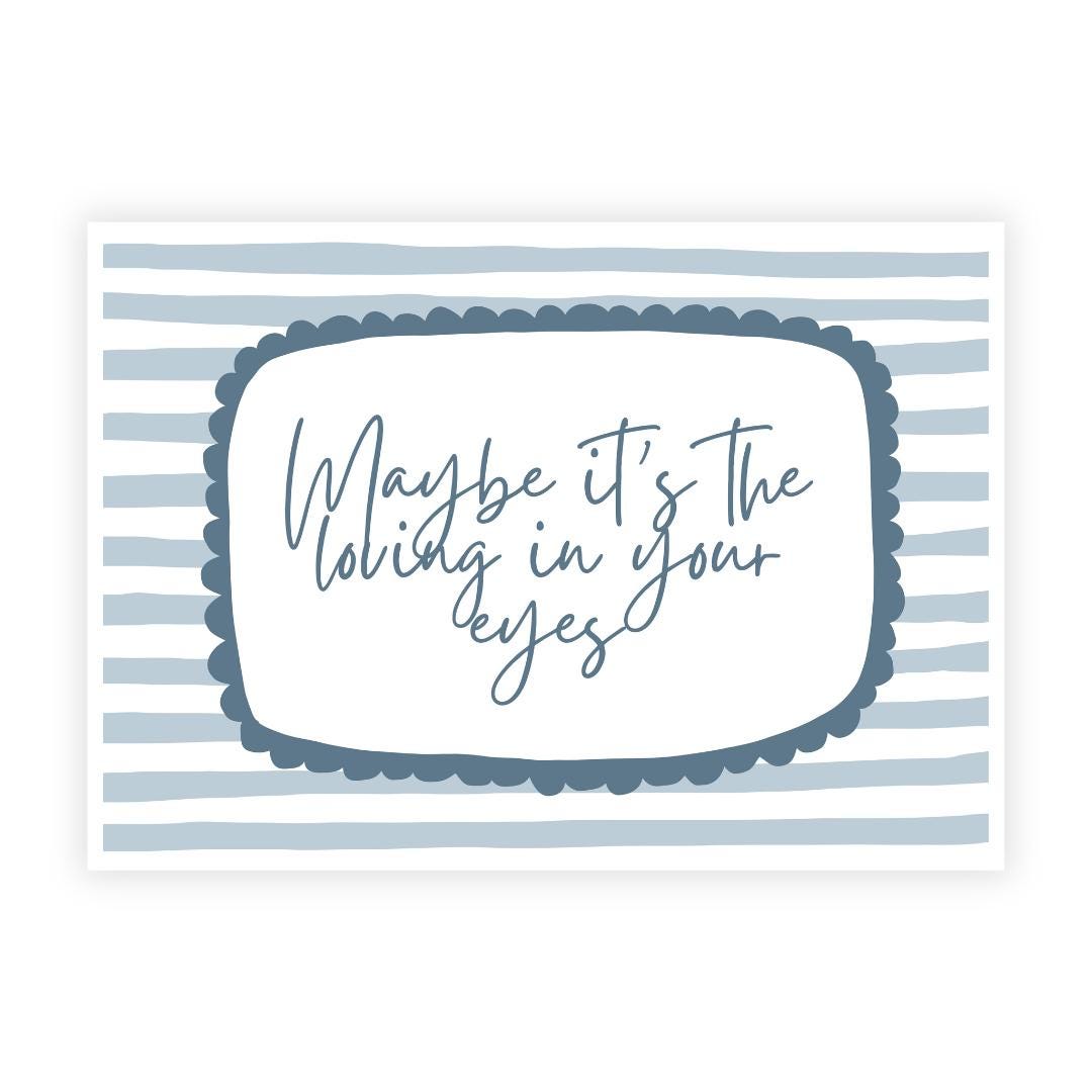 Loving In Your Eyes - Olivia Dean - KtRose Designs