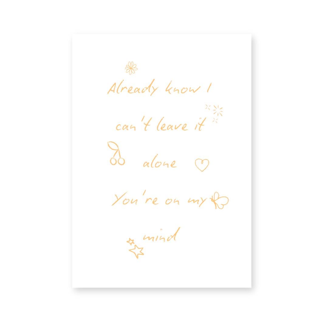 Man I Need -  Olivia Dean - KtRose Designs