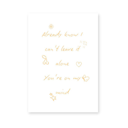 Man I Need -  Olivia Dean - KtRose Designs