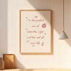Saturday Night & The Rest Of Your Life | Art Print | Olivia Dean Collection - KtRose Designs