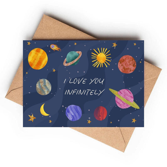 Sharing The Love Card | I Love You Infinitely - KtRose Designs