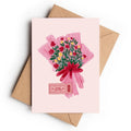 Sharing The Love Card | Flower Bouquet - KtRose Designs
