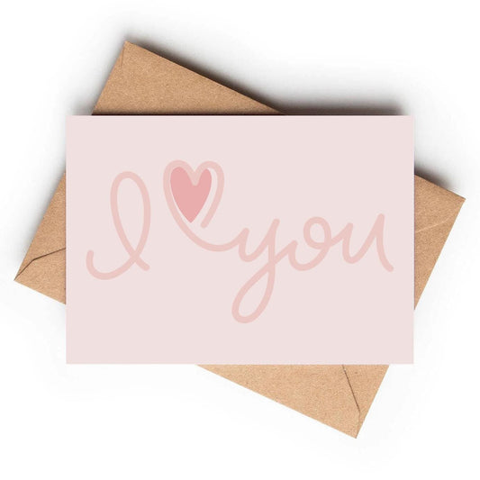 Sharing The Love Card | I Love You - KtRose Designs