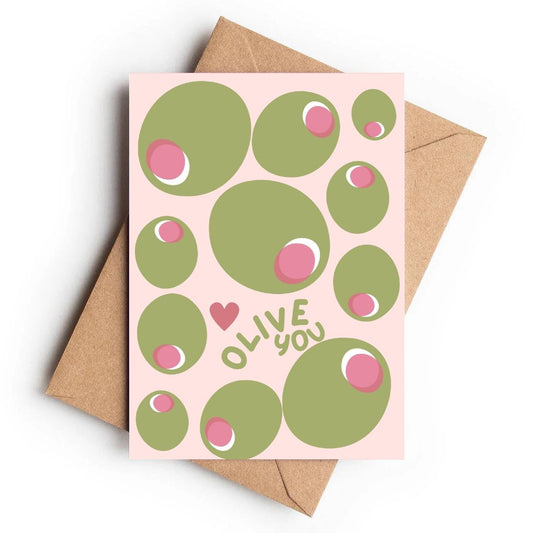 Sharing The Love Card | Olive You - KtRose Designs