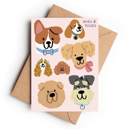 Sharing The Love Card | Hugs & Kisses - KtRose Designs