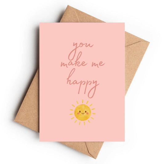 Sharing The Love Card | You Make Me Happy - KtRose Designs