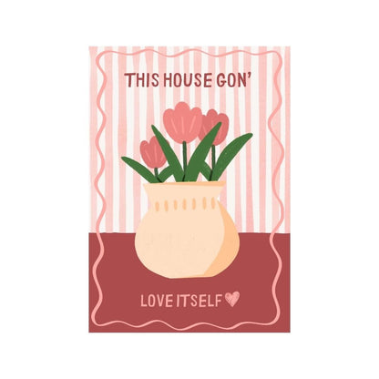 This House Gon’ Love Itself | Art Print | Olivia Dean Collection - KtRose Designs