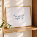 We Belong Together Print | Art Print - KtRose Designs
