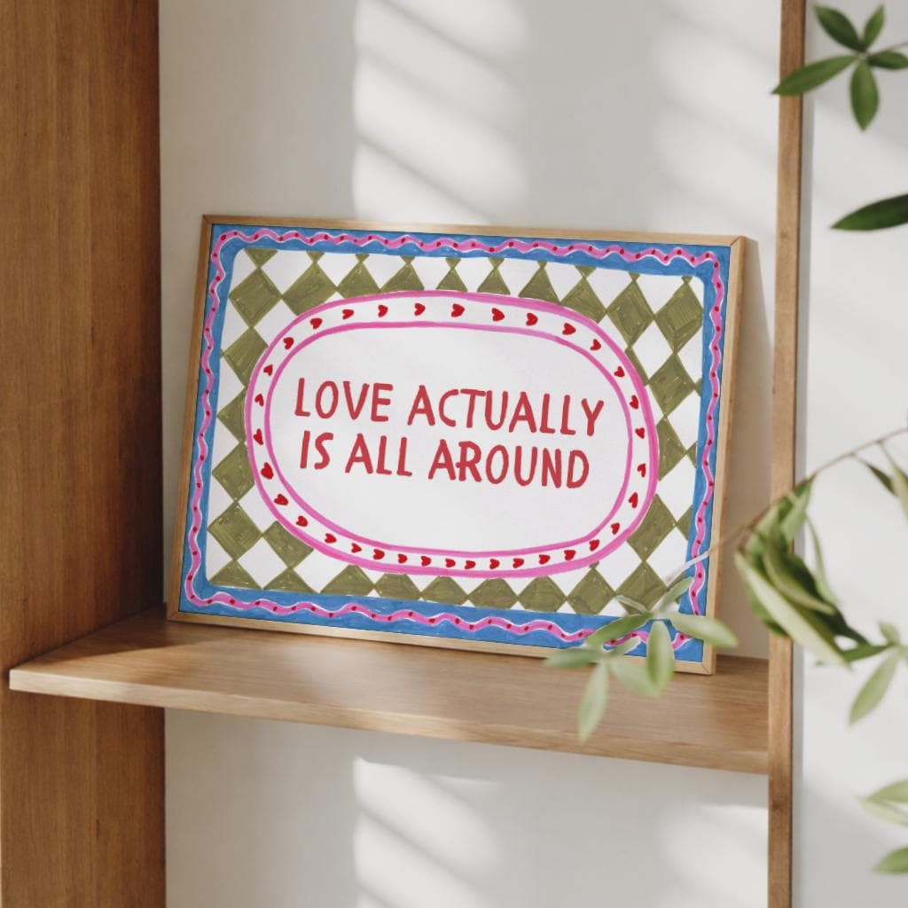 Love Actually | Art Print - KtRose Designs