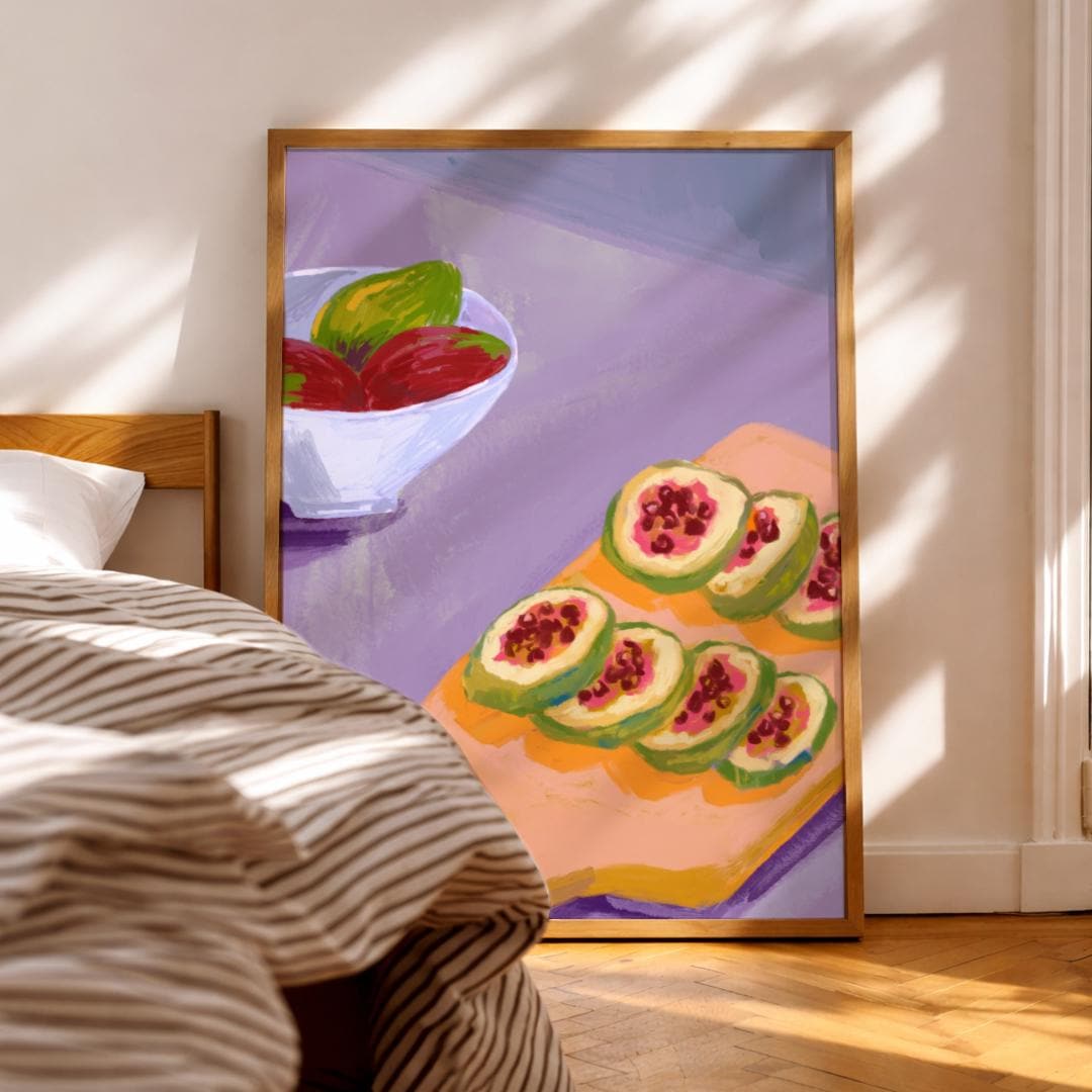 Vibrant Fig | Art Print - KtRose Designs