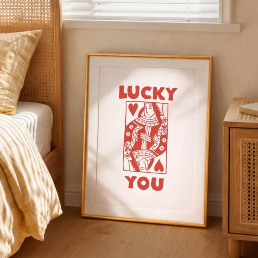 Lucky You | Art Print - KtRose Designs
