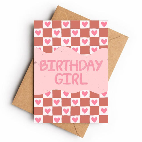 Birthday Girl | Birthday Card - KtRose Designs