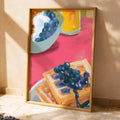 Waffles and Berries | Art Print - KtRose Designs