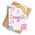 Colourful Congrats | Greeting Card - KtRose Designs