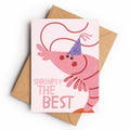 Shrimply the Best | Greeting Card - KtRose Designs