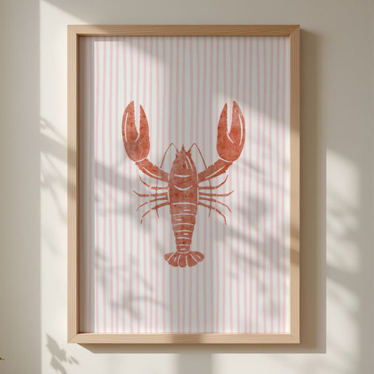 Striped & Shelled | Art Print - KtRose Designs
