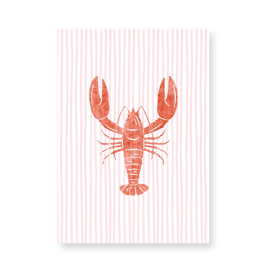 Striped & Shelled | Art Print - KtRose Designs