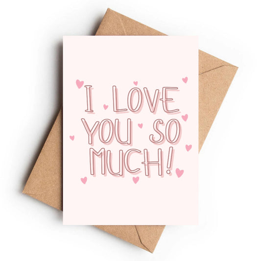 Sending Love Card | Hearts Full of Love - KtRose Designs