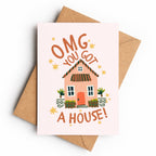 OMG You Got a House! | Greeting Card - KtRose Designs