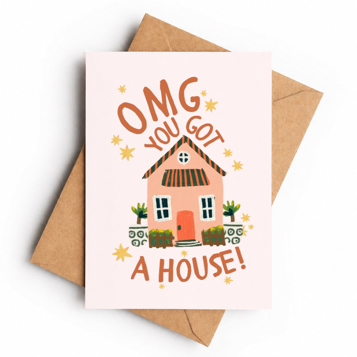 OMG You Got a House! | Greeting Card - KtRose Designs