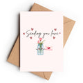 Sending Love Card | Blossoms & Hugs - KtRose Designs