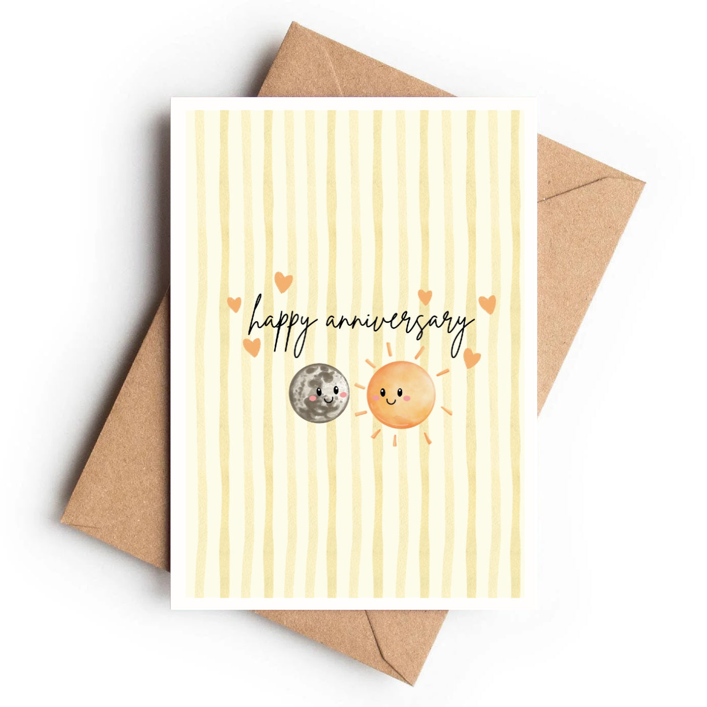 Anniversary Card | You’re My Sun & Moon - KtRose Designs