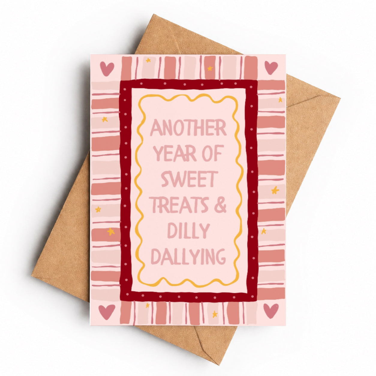 Sweet Treats & Dilly Dallying | Birthday Card - KtRose Designs