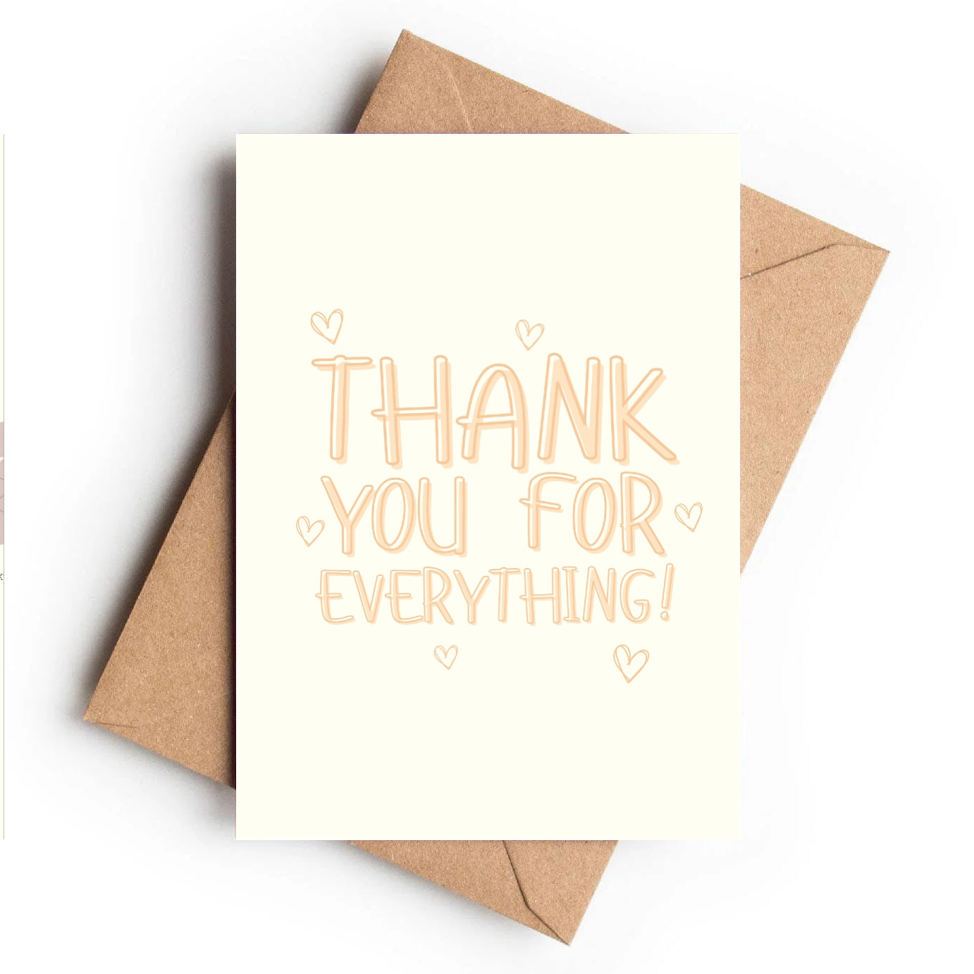 Thank You Card | Grateful Heart - KtRose Designs